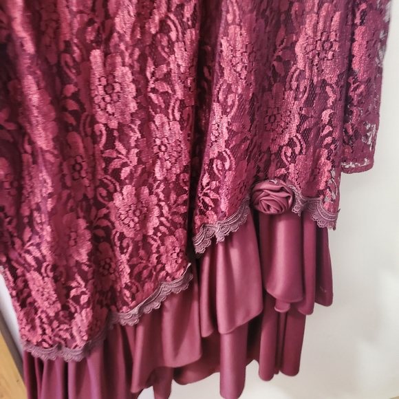 This a beautiful dress by David Ross. The size is 26w . - Picture 5 of 5